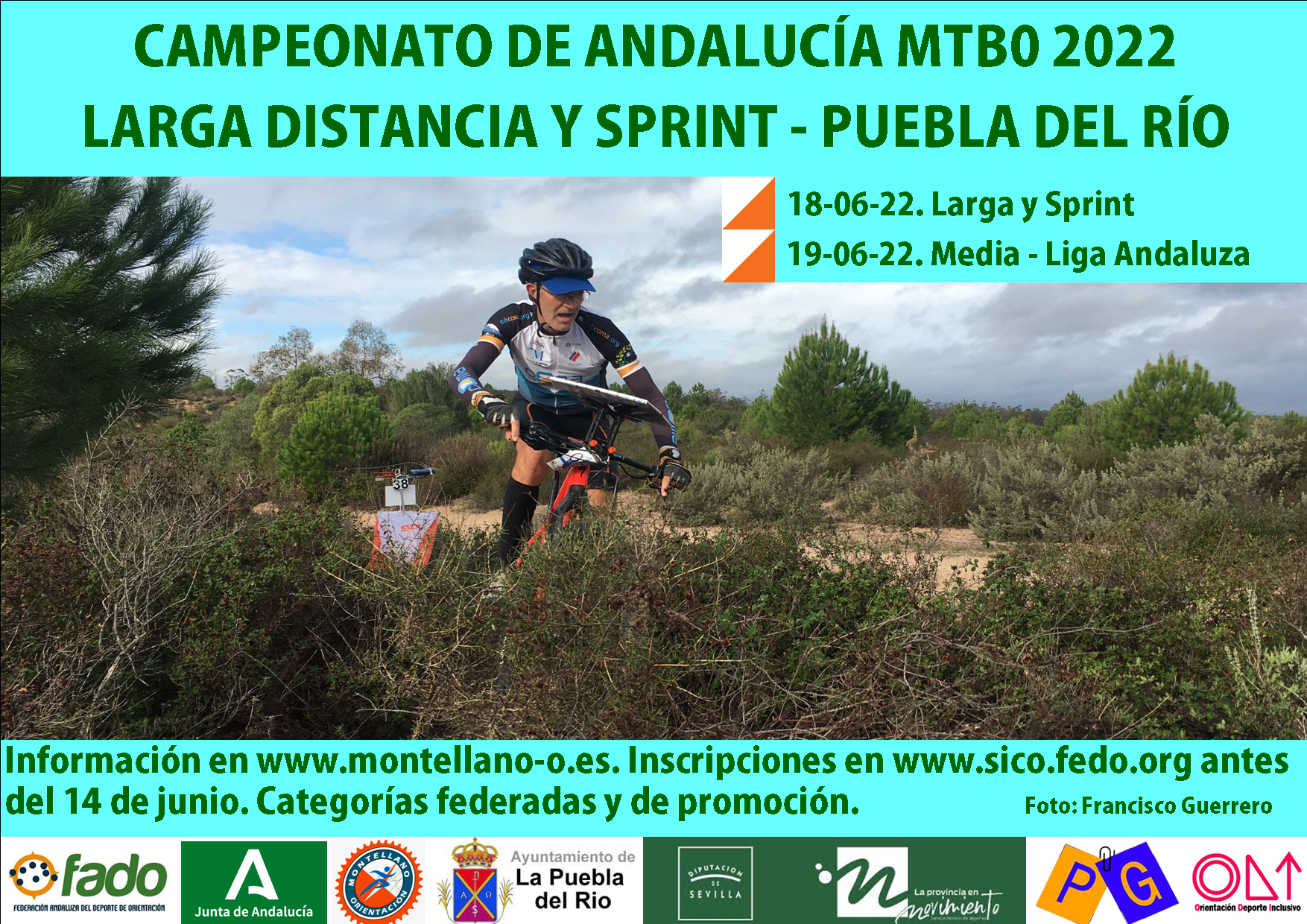 Cartel Puebla del rio mtb-o 2022